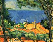 L Estaque, Paul Cezanne